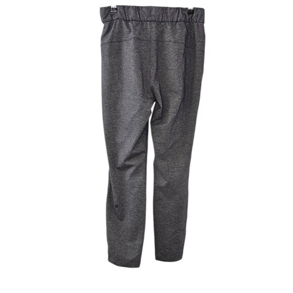 Lululemon Womerns On The Fly Pant 28" Heathered Grey Black, Luxtreme, Size 4 - Picture 2 of 10
